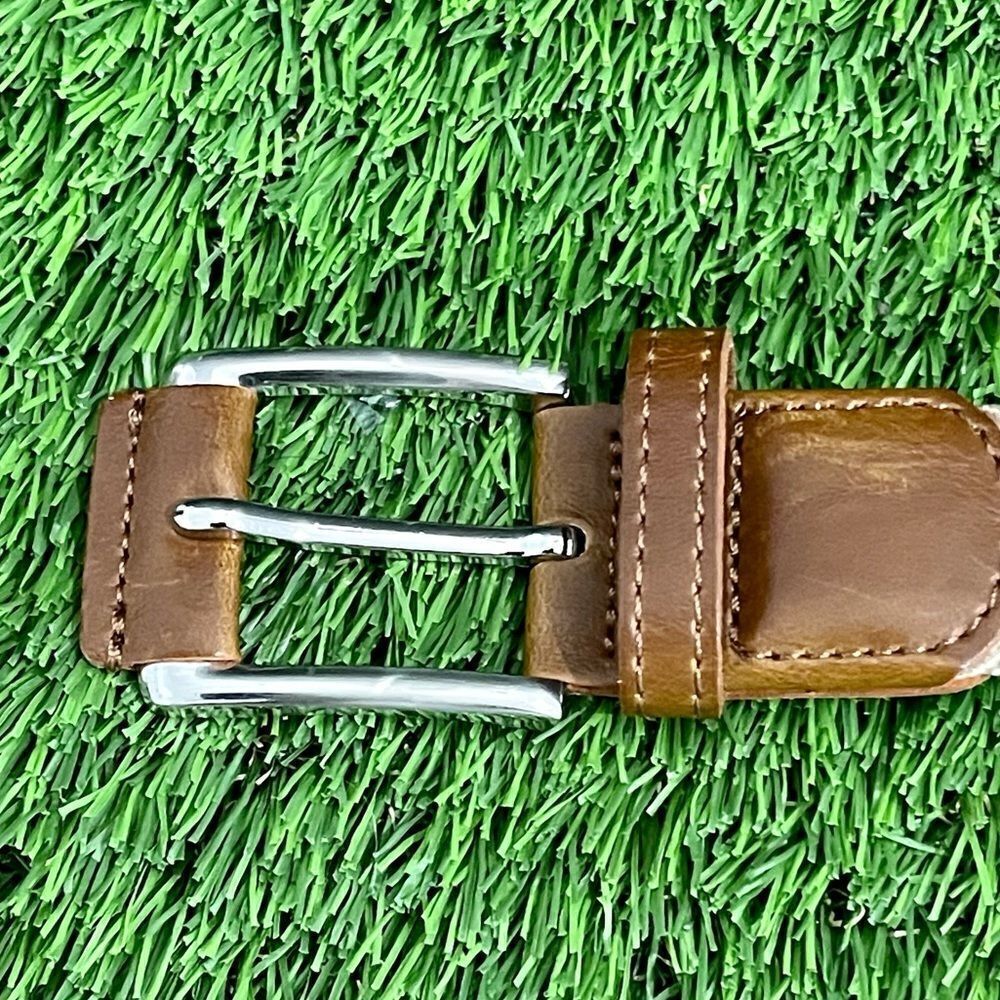 Bullhide Tan Web Belt. - Picture 3 of 6